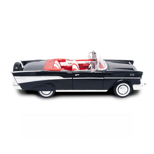 1:18 1957 CHEVROLET® BEL AIR® CONVERTIBLE